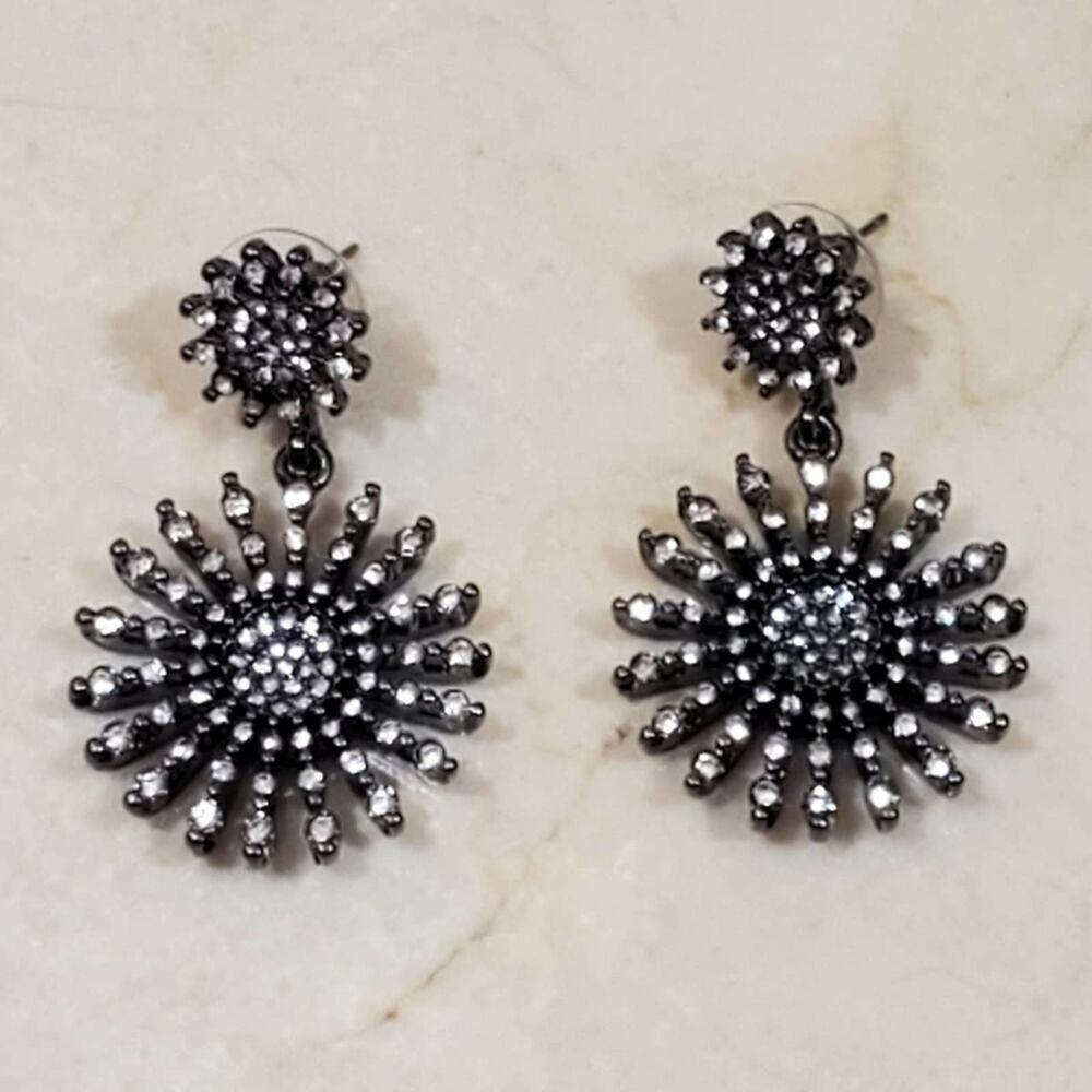 LUCKY brand Starburst drop chandelier earrings - Picture 1 of 5